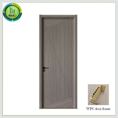 Καλή τιμή. Ανθεκτική Soundproof UPVC πόρτα τερμιτών, έτοιμες πόρτες 900mm Wpc πλάτος σε απευθείας σύνδεση