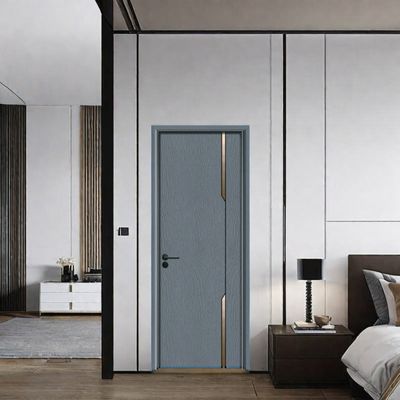 Καλή τιμή. WPC Hollow Door ανθεκτική σύνθετη πόρτα με κατασκευή χωρίς συντήρηση εξαιρετική θερμομόνωση και εξατομικεύσιμες επιφάνειες σε απευθείας σύνδεση