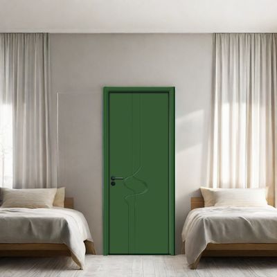 Καλή τιμή. Μοντέρνος Σχεδιασμός Κούφια Πόρτα WPC με Κλειδαριά Mortise και Τυπικό Μέγεθος 2100*600*45mm για Εσωτερική Χρήση σε απευθείας σύνδεση