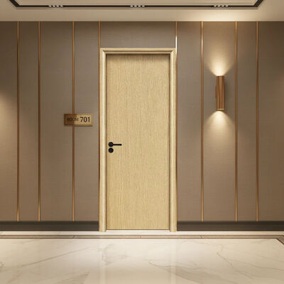 Καλή τιμή. WPC Hollow Door με Ηχομόνωση, Εξαιρετική Θερμομόνωση, Ανθεκτικό σε Τερμίτες, Χωρίς Συντήρηση και Φιλικό προς το Περιβάλλον Υλικό Κατασκευής σε απευθείας σύνδεση