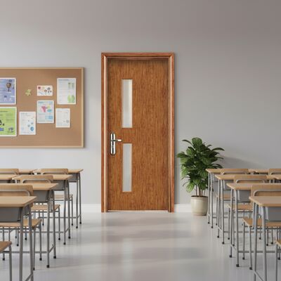 Καλή τιμή. Πύλη από γυαλί WPC με κούφιο σύνθετο πάνελ σχεδιασμένη για αντοχή στην υγρασία και θερμομόνωση σε απευθείας σύνδεση