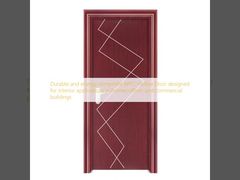 Ανθεκτική και ενεργειακή σύνθετη κούφια πόρτα WPC σχεδιασμένη για εσωτερικές εφαρμογές σε σπίτια, γραφεία και εμπορικά κτίρια.