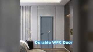 WPC κούφια πόρτα ανθεκτική στην υγρασία Χαμηλή συντήρηση
