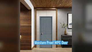 Ανθεκτική κούφια πόρτα WPC Ανθεκτική στην υγρασία