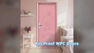 WPC Hollow Door Moisture Rot Proof Ηχομόνωση