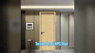 Ανθεκτικό WPC Κοίλη Πόρτα Αδιάβροχη Μούχλα