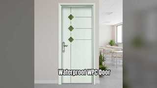WPC Hollow Door Θερμομόνωση Ανθεκτικό στην υγρασία
