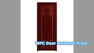 WPC Hollow Door Ανώτερης αντοχής Ανθεκτικό στην υγρασία