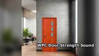 WPC Hollow Door Ανώτερης αντοχής Ανθεκτικό στην υγρασία